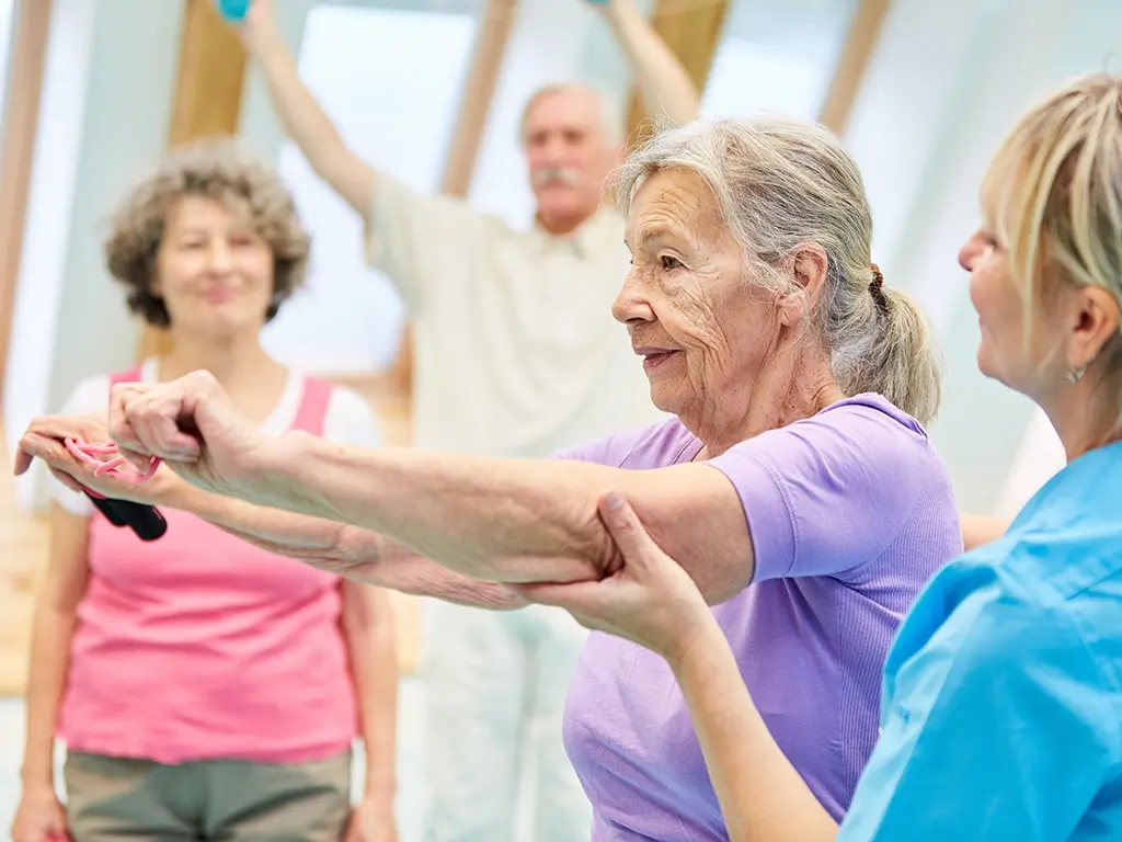 Activité physique adaptée pour les personnes âgées